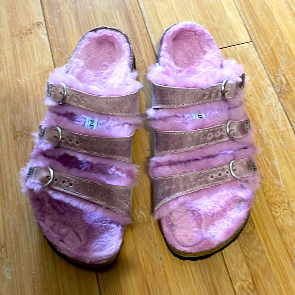 Birkenstock oiled leather shearling Florida